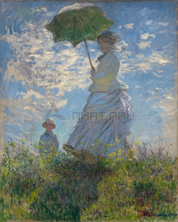 Madame Monet and Her Son